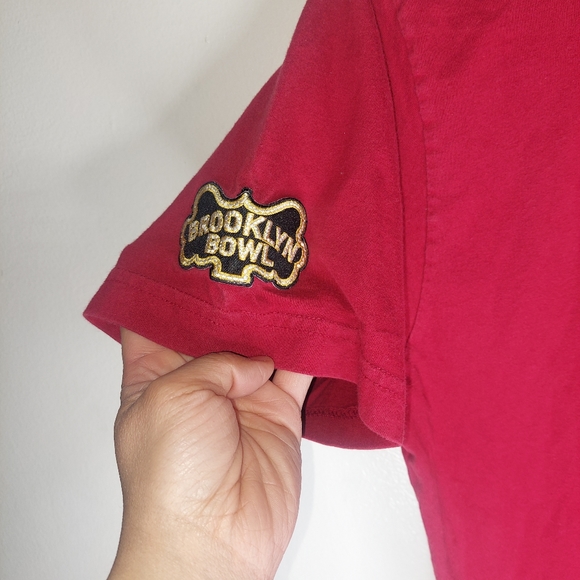 Cranberry Brooklyn Bowl T-Shirt - Picture 2 of 3